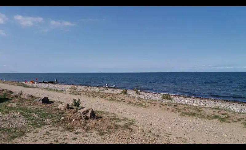 Photo de Hohenfelde strand avec sable clair avec caillou de surface