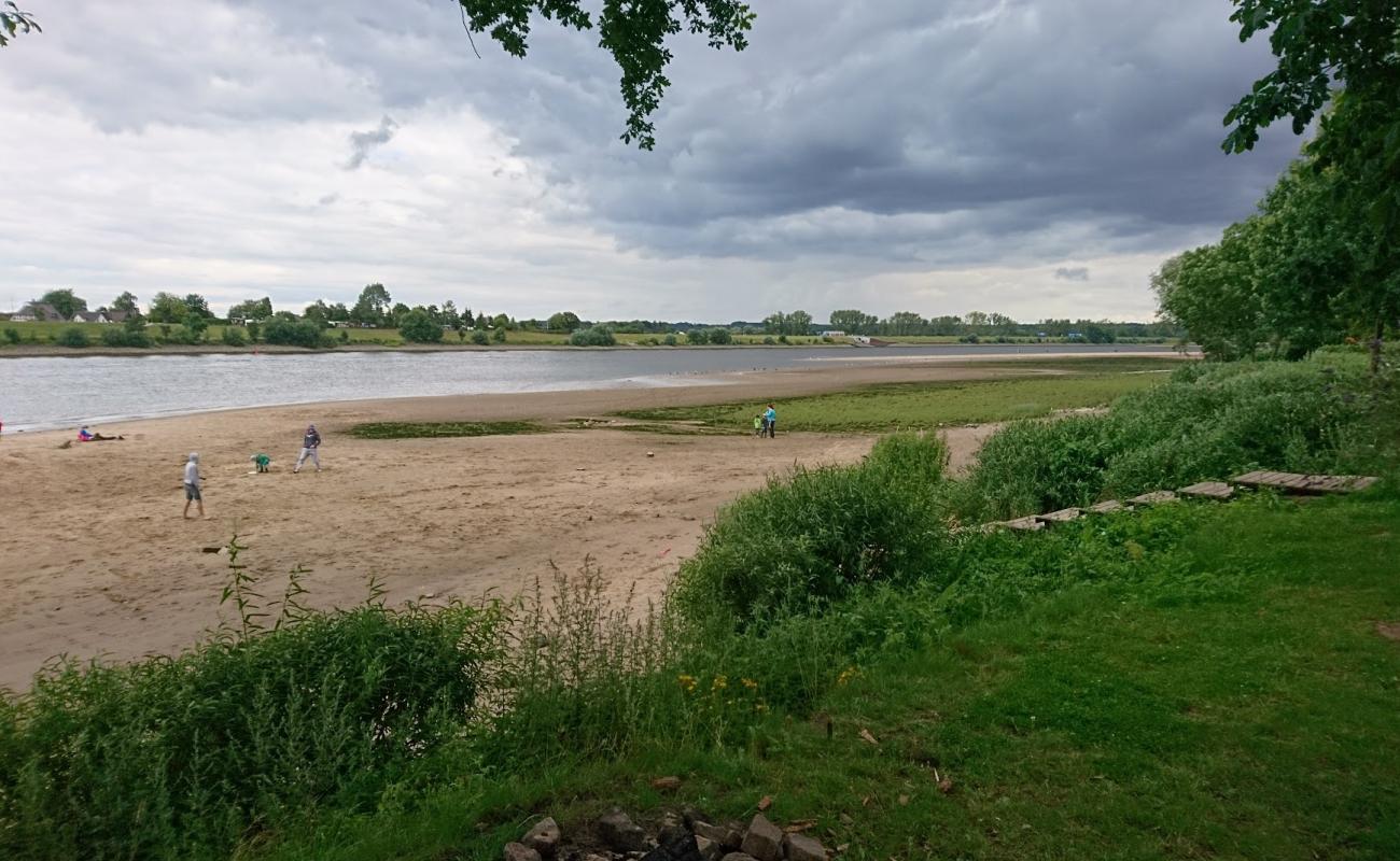 Photo de Plage Stover avec sable lumineux de surface