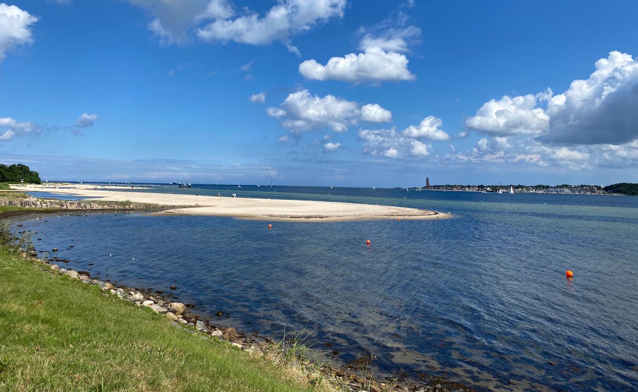 Photo de Plage de Falckensteiner avec sable lumineux de surface