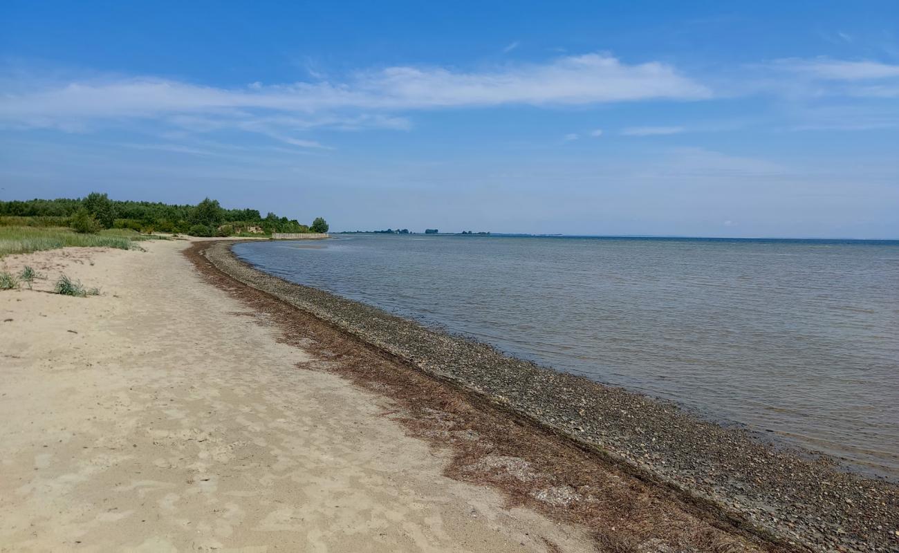 Photo de Plage de Wampen avec sable beige de surface