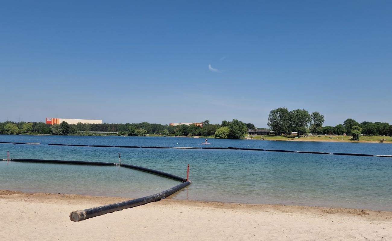 Photo de Plage Blackfoot avec sable lumineux de surface