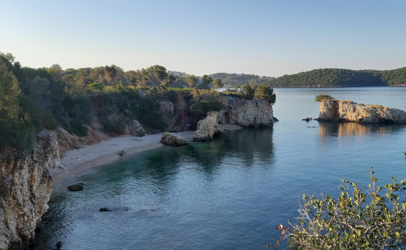 Photo de Dei plus beach avec caillou fin blanc de surface