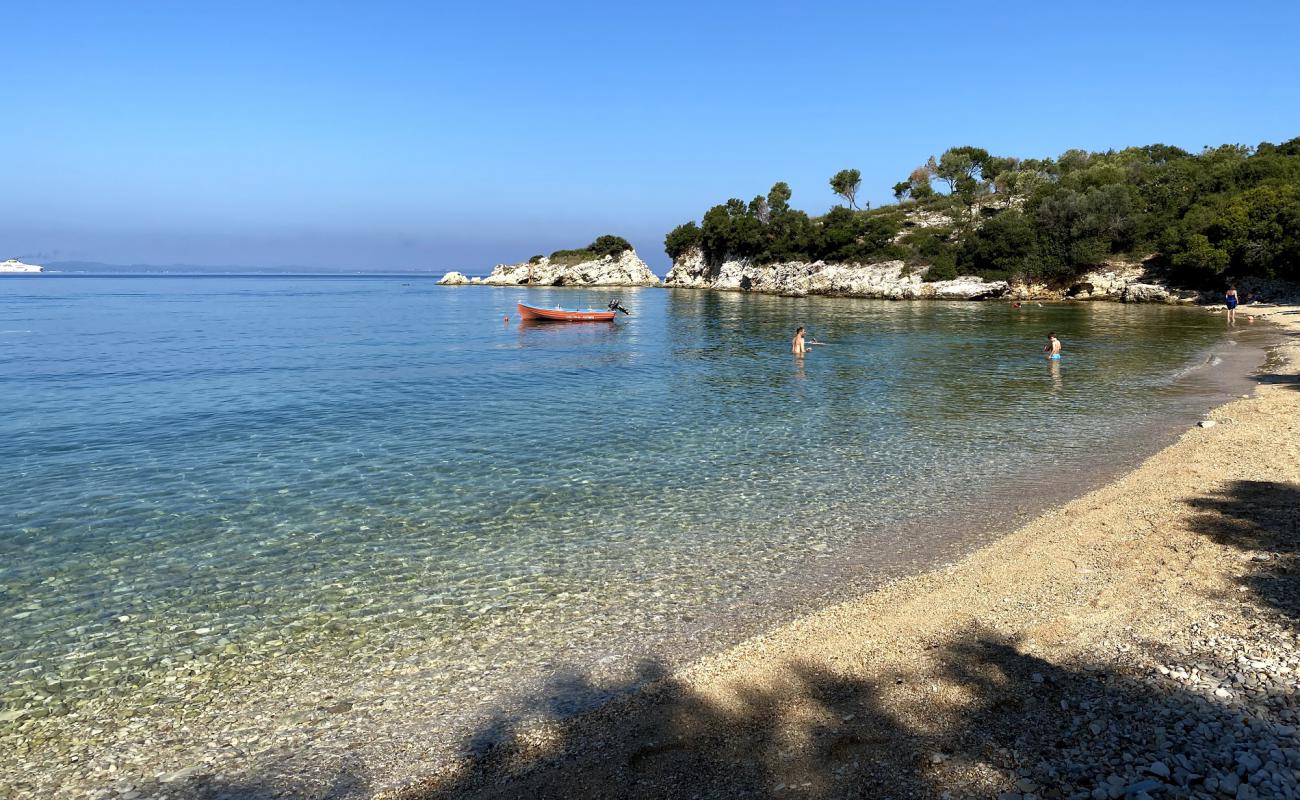 Photo de Dei beach avec caillou fin blanc de surface