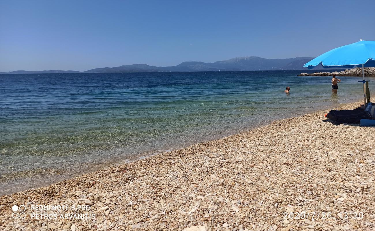 Photo de Marathaki beach avec caillou fin clair de surface