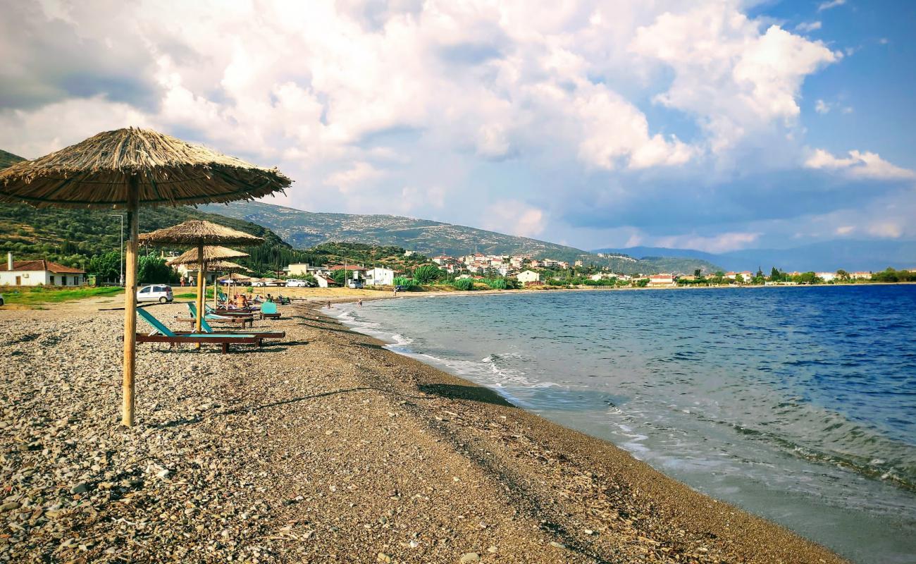 Photo de Paliopanagia beach avec caillou fin clair de surface