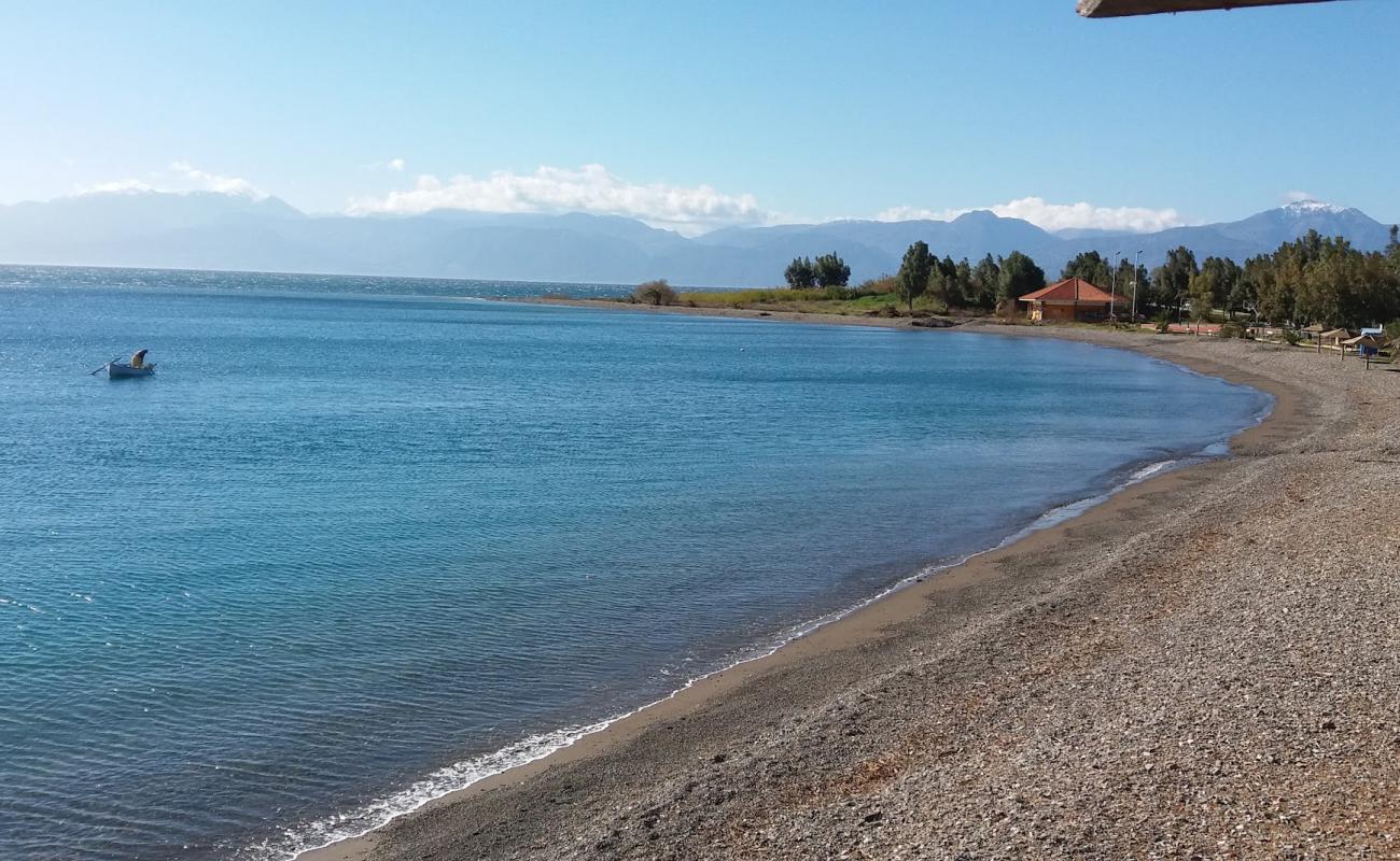 Photo de Tolofonas 2 beach avec caillou fin gris de surface