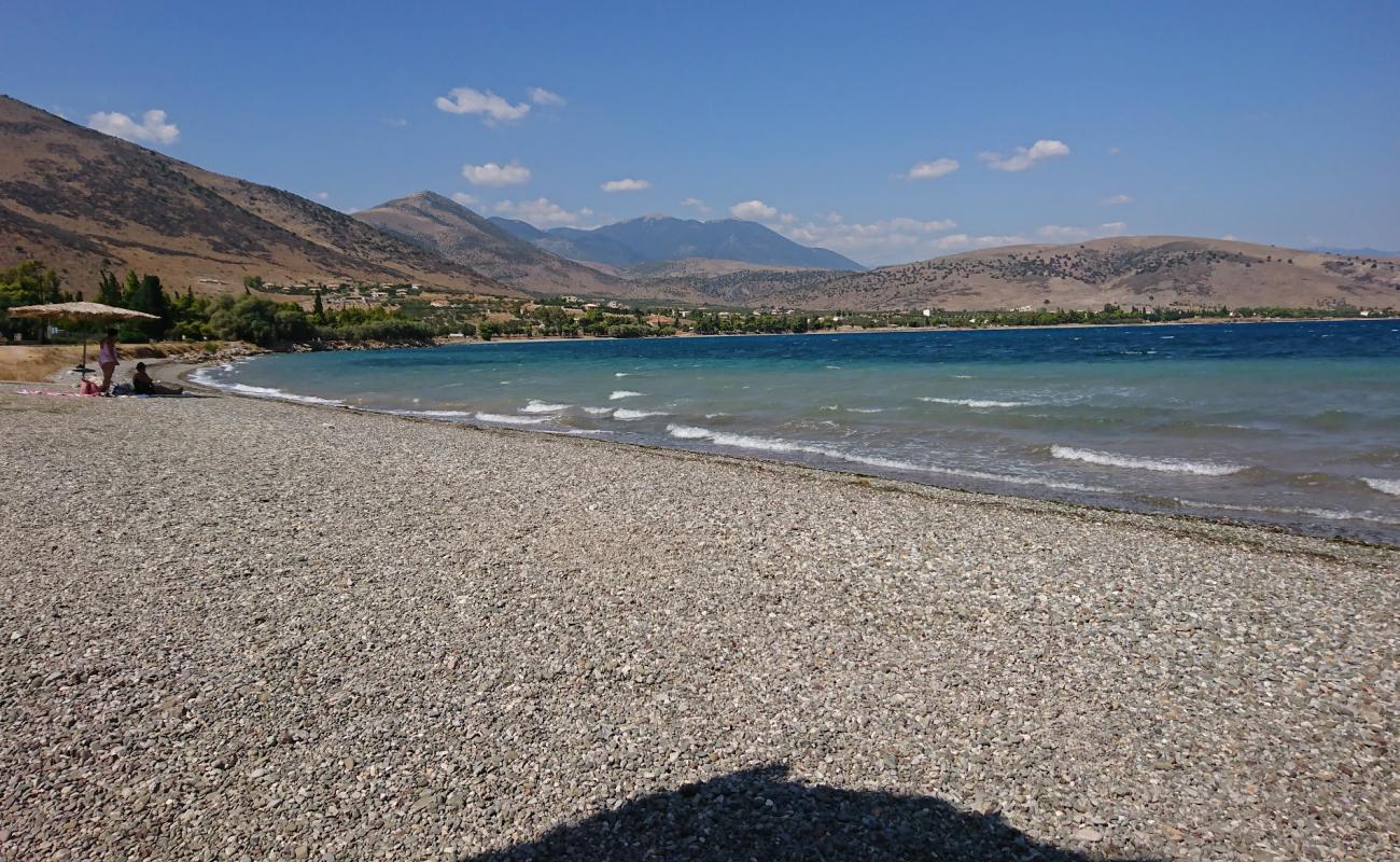 Photo de Vitrithra 2 Beach avec caillou fin clair de surface