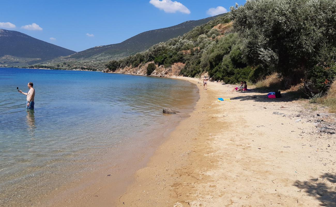 Photo de Ag. Dimitrios 3 beach avec sable lumineux de surface