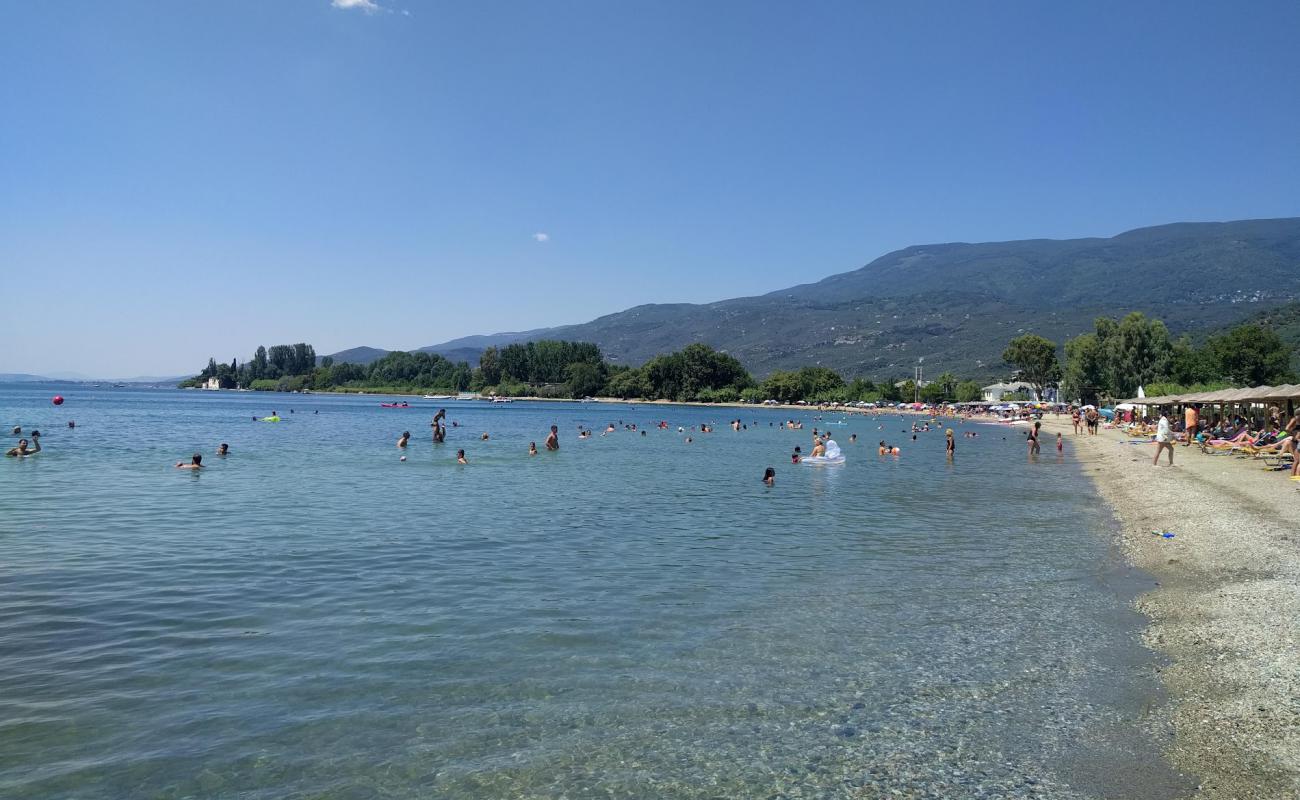 Photo de Boufa beach avec caillou fin brun de surface