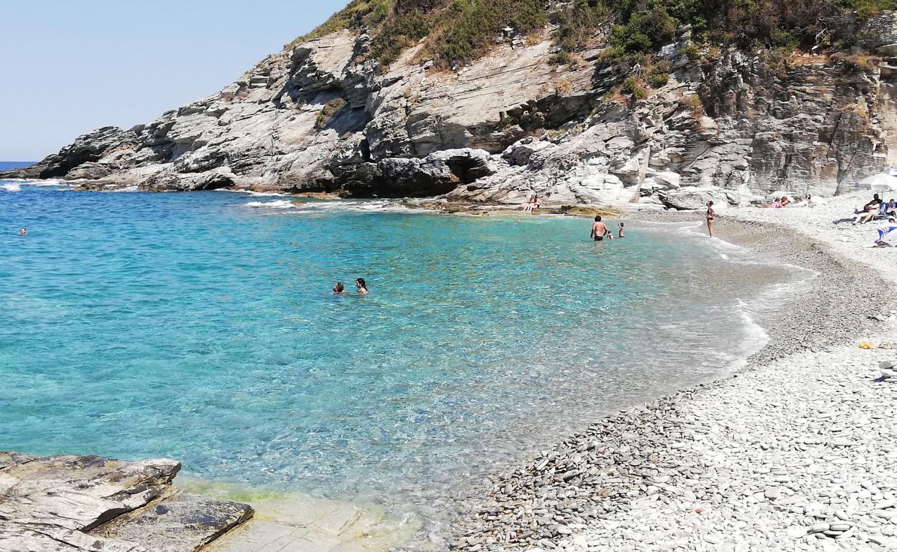 Photo de Kalamaki beach avec caillou blanc de surface