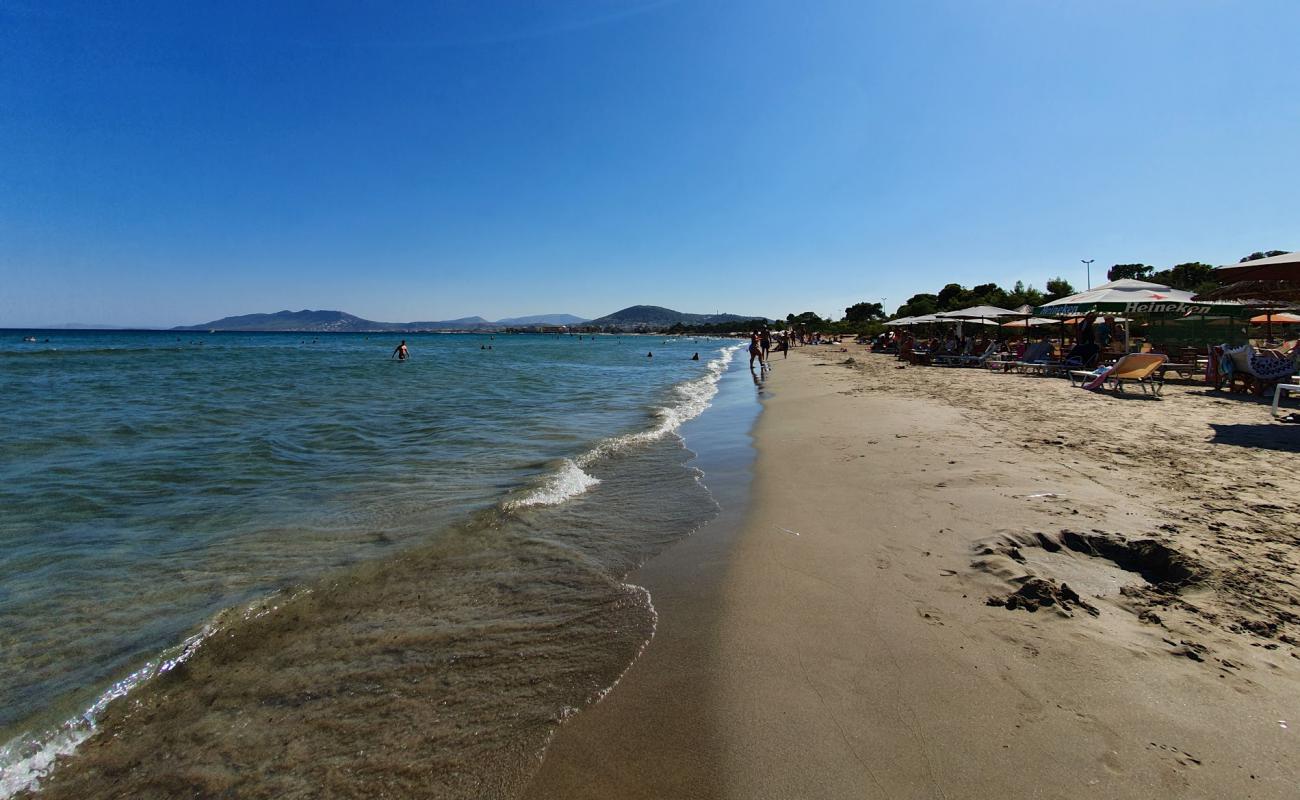 Photo de Artemis beach avec sable beige de surface