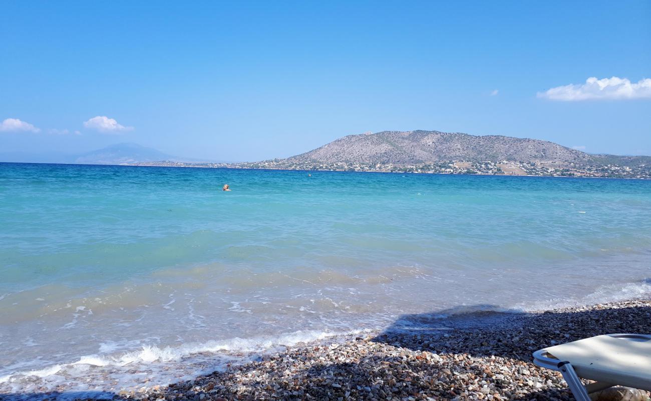 Photo de Leof. Eanteiou beach avec caillou fin clair de surface