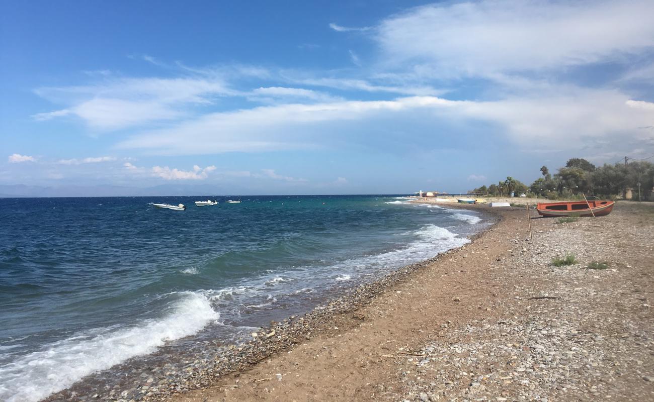 Photo de Paralia Digelotika II avec caillou brun de surface