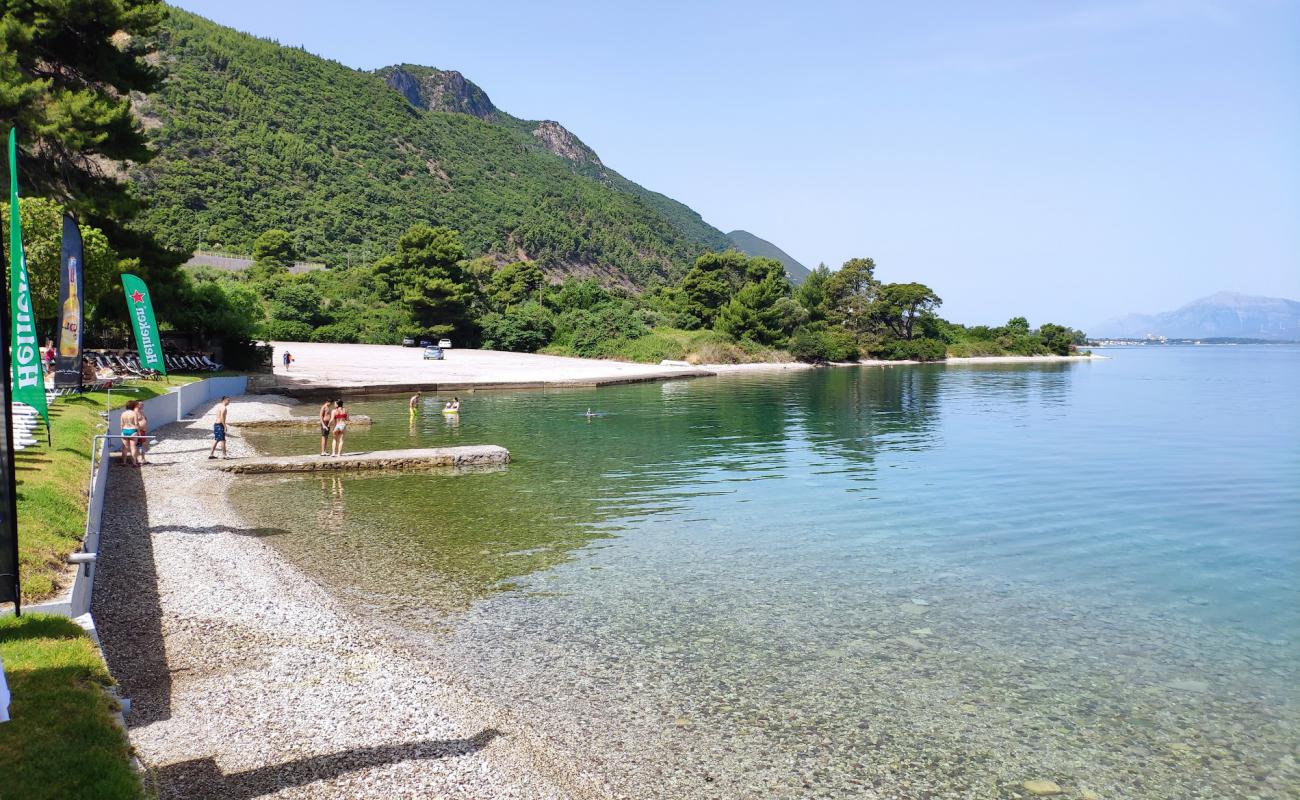 Photo de Paralia Panagopoulas avec caillou fin gris de surface