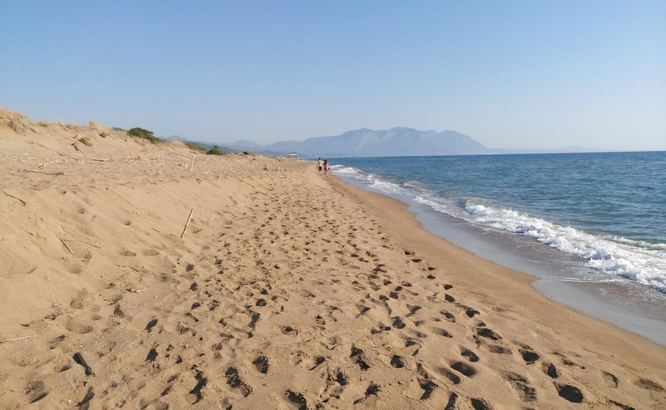 Photo de Apollo Camping beach avec sable brun de surface