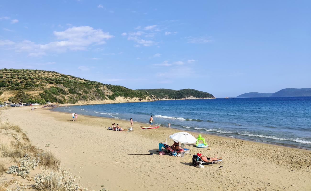 Photo de Lampes beach avec sable brun de surface