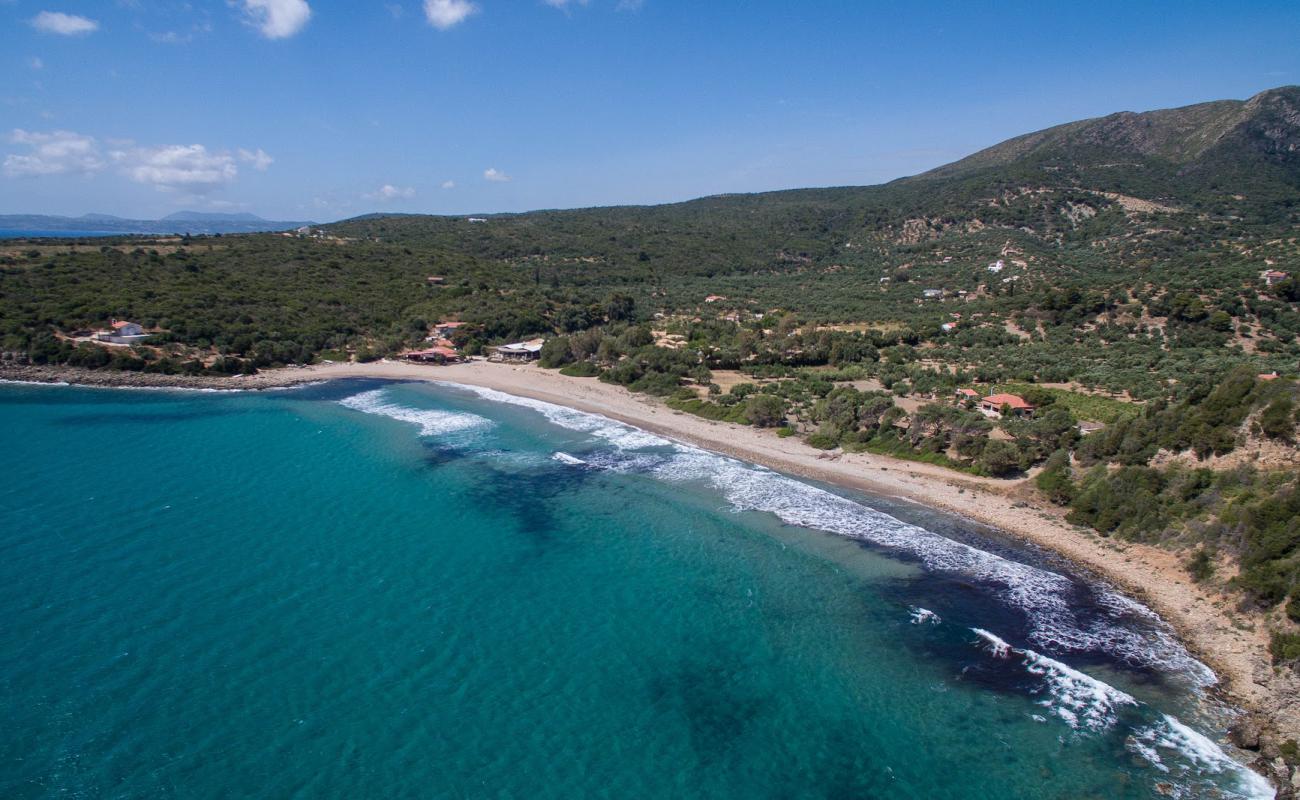 Photo de Tsapi beach avec sable beige de surface