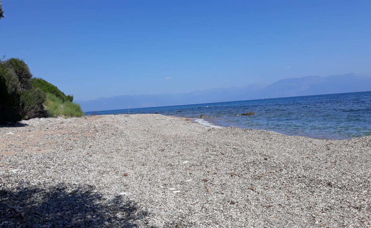 Photo de Kalamaki beach avec caillou gris de surface