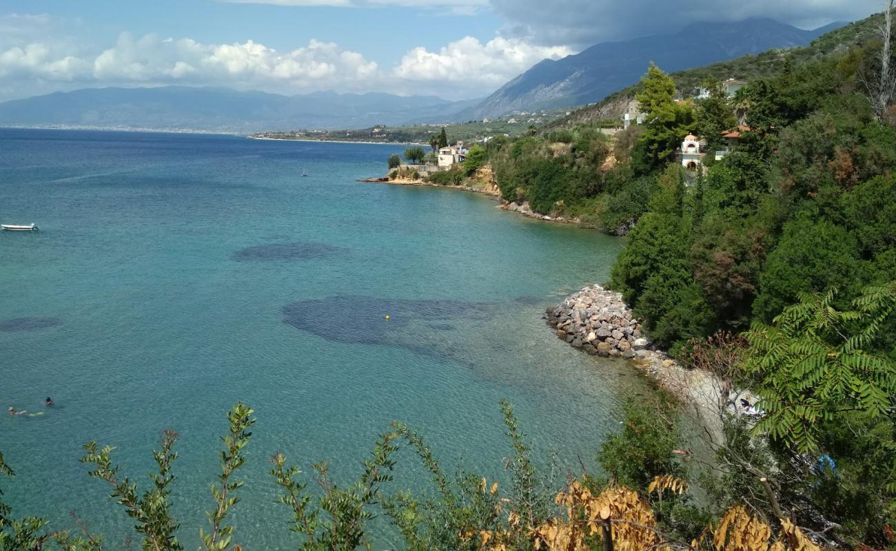 Photo de Kitries beach avec galets gris de surface