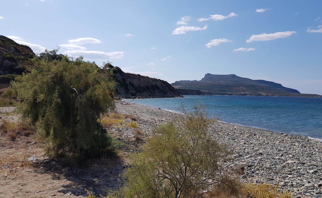 Photo de Asopos beach II avec caillou gris de surface