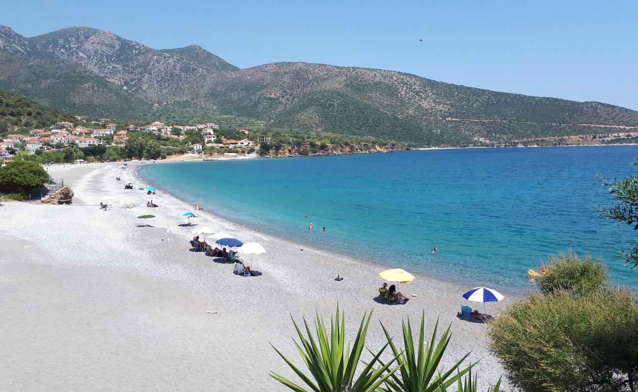 Photo de Zorakas Bay beach avec caillou gris de surface