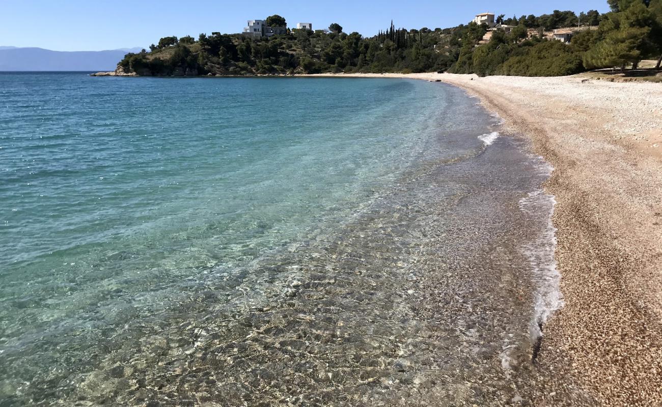Photo de Ververonda beach II avec sable beige & galets de surface