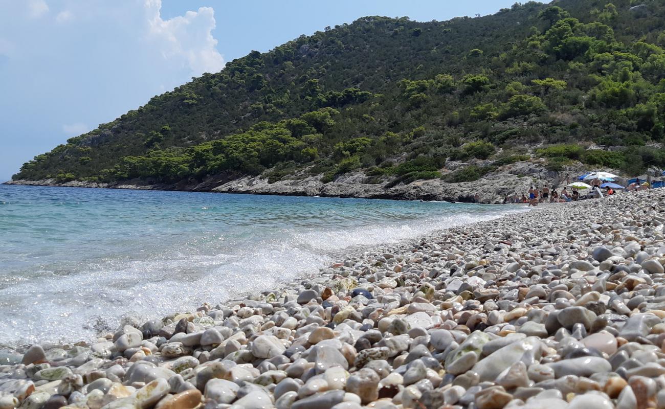 Photo de Almyris beach avec caillou fin clair de surface