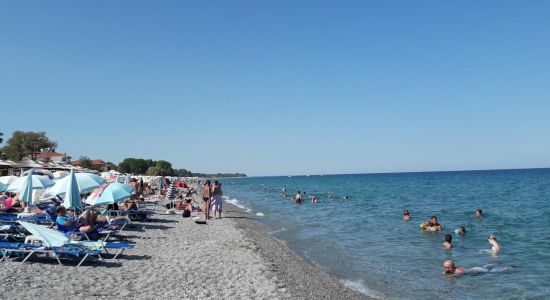 Leptokaria beach