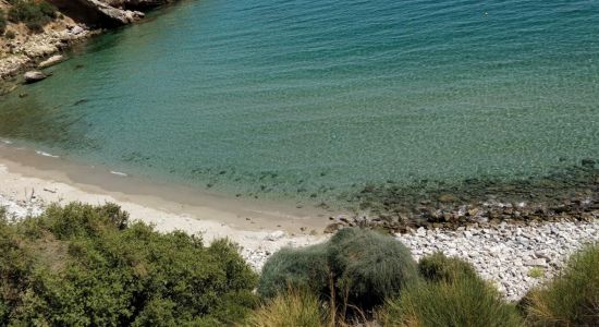 Red rocks beach