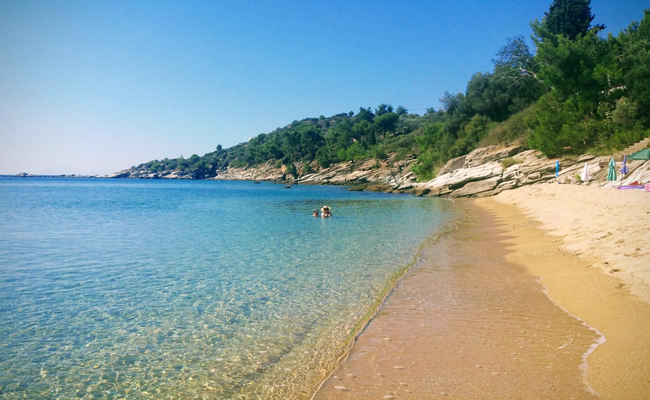 Photo de Paralia Kolimvisis II avec sable beige de surface