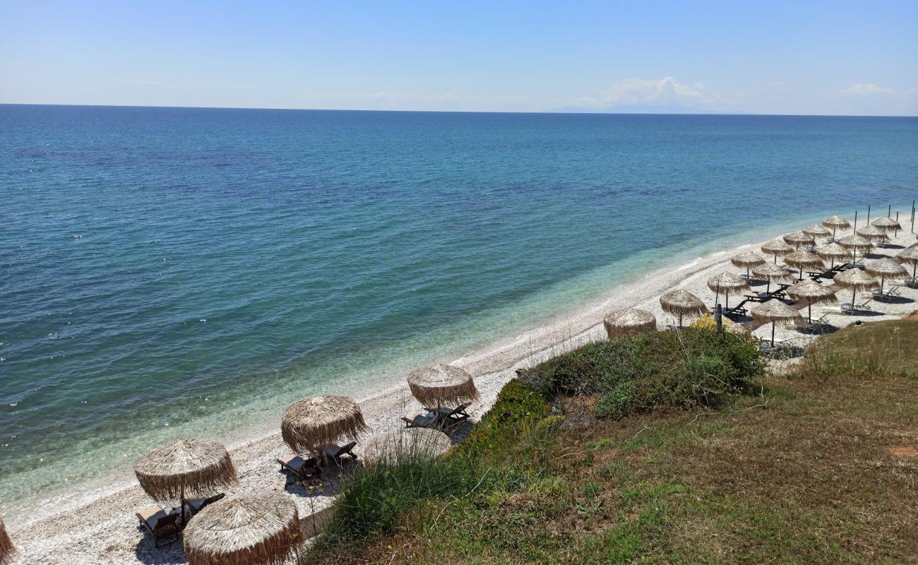 Photo de Kaukelec beach avec galets blancs de surface