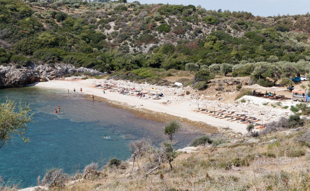 Photo de Kalami beach avec caillou clair de surface