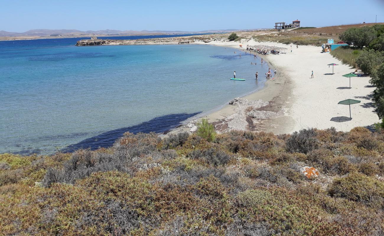 Photo de Paralia Fanaraki avec sable lumineux de surface