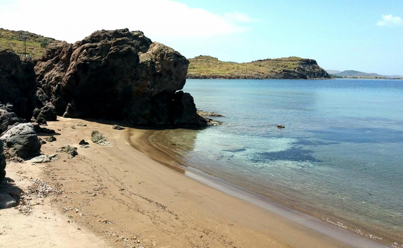 Photo de Good Harbor beach avec sable lumineux de surface