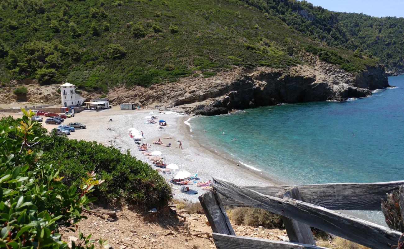 Photo de Paralia Megali Ammos avec caillou gris de surface