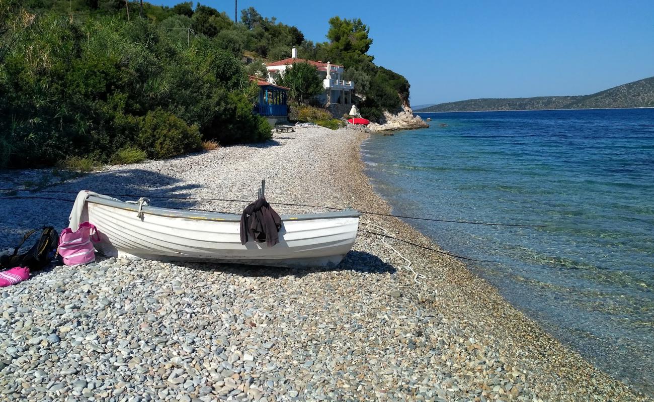 Photo de Paralia Vamvakies avec caillou gris de surface