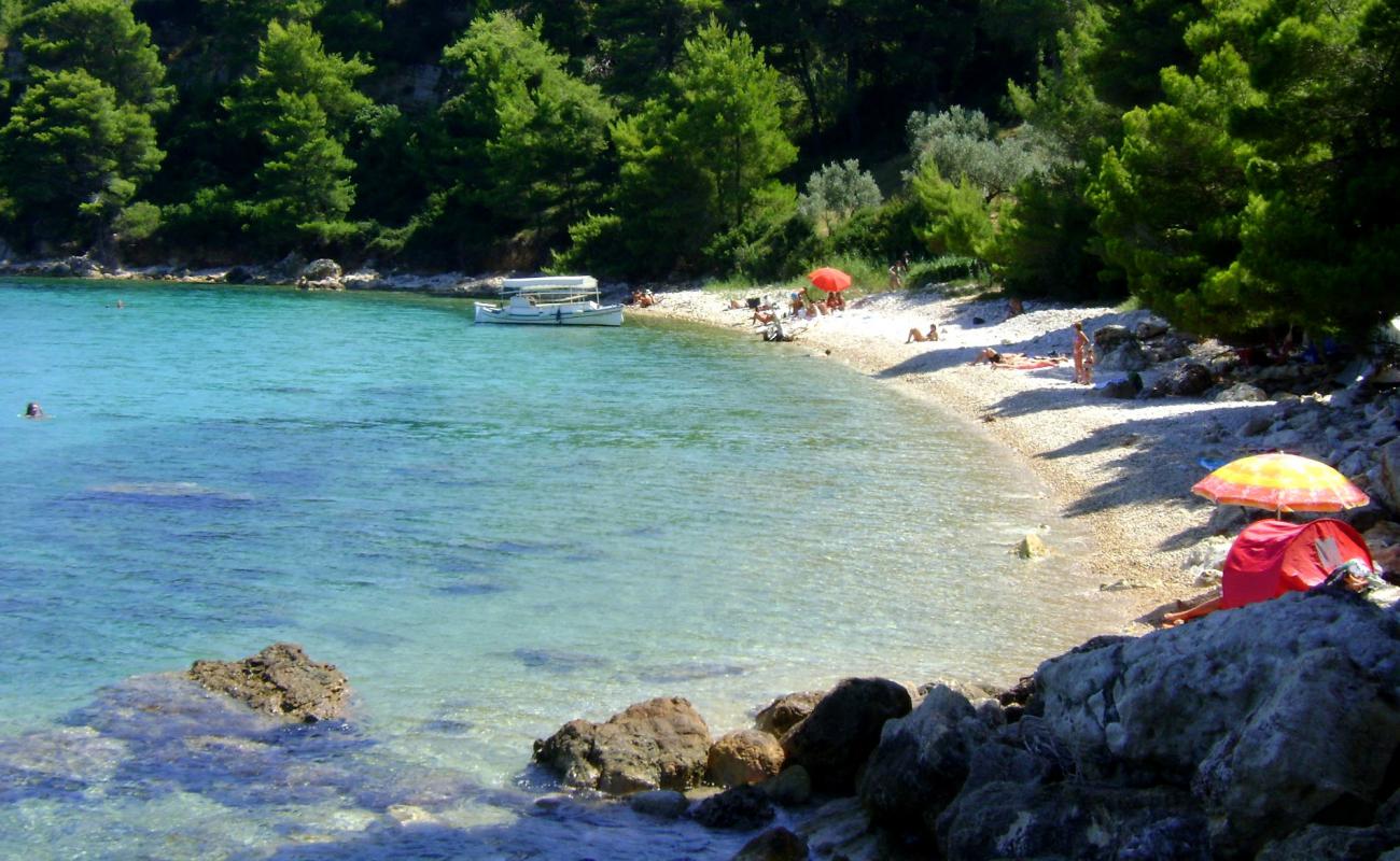 Photo de Katerinas Valla beach avec caillou clair de surface