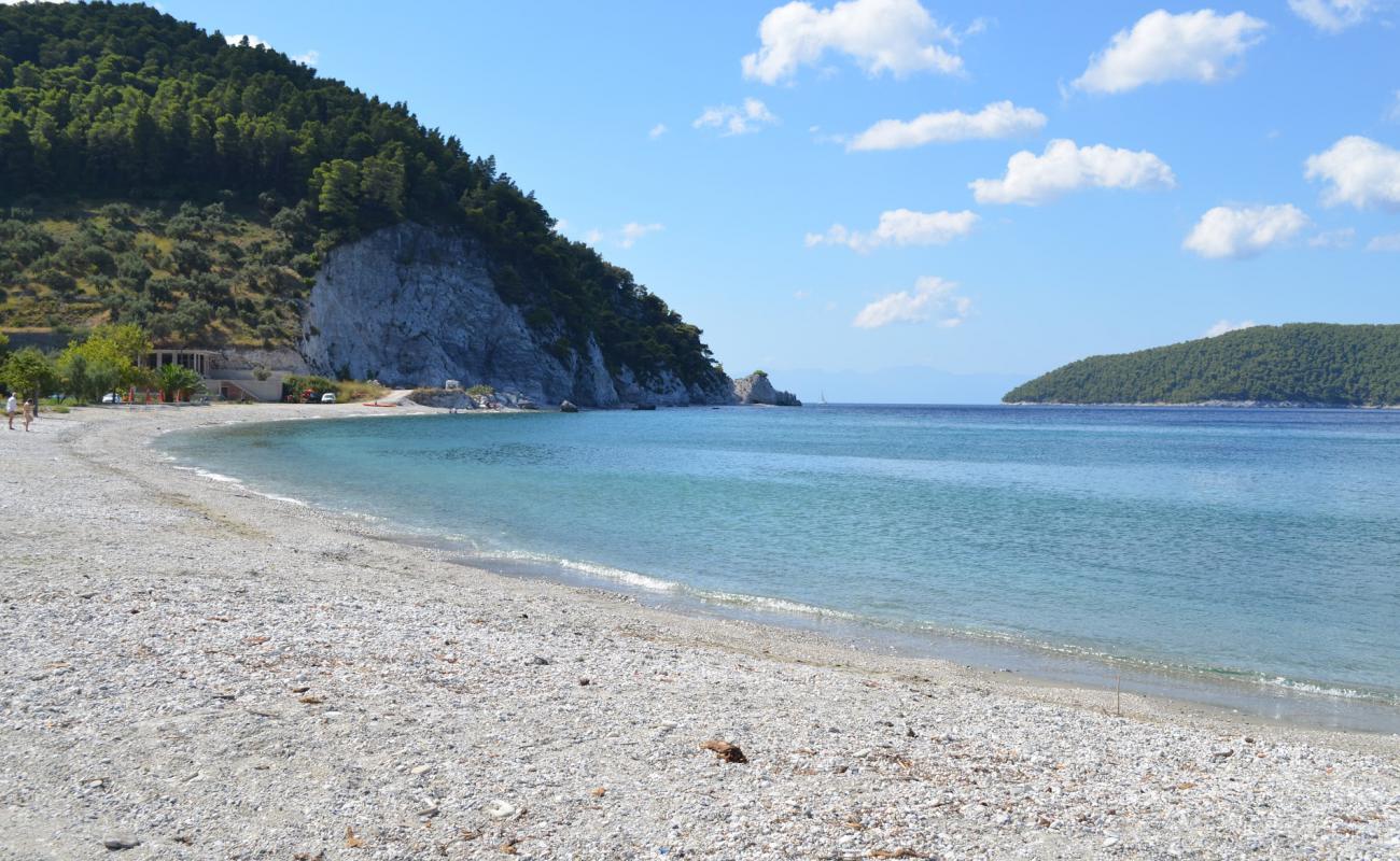 Photo de Neo Klima beach II avec sable clair avec caillou de surface