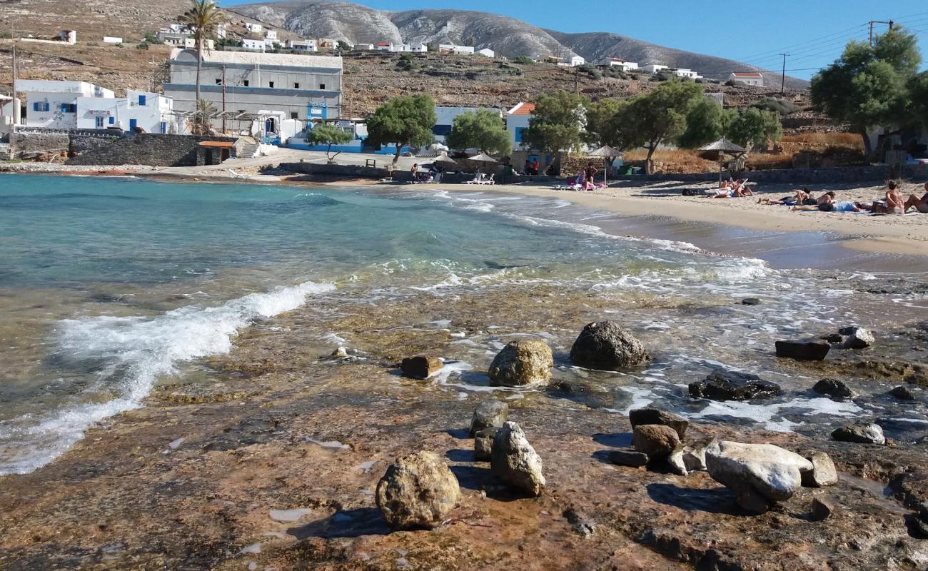 Photo de Paralia Kasou avec sable lumineux de surface