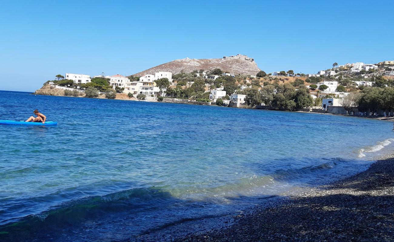 Photo de Valsami beach II avec caillou fin gris de surface