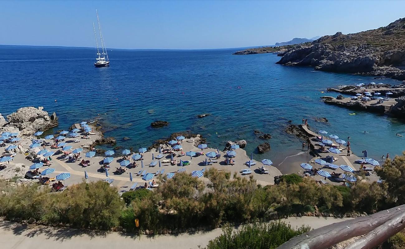 Photo de Plage Mythos - endroit populaire parmi les connaisseurs de la détente