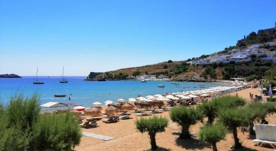 Plage de Lindos
