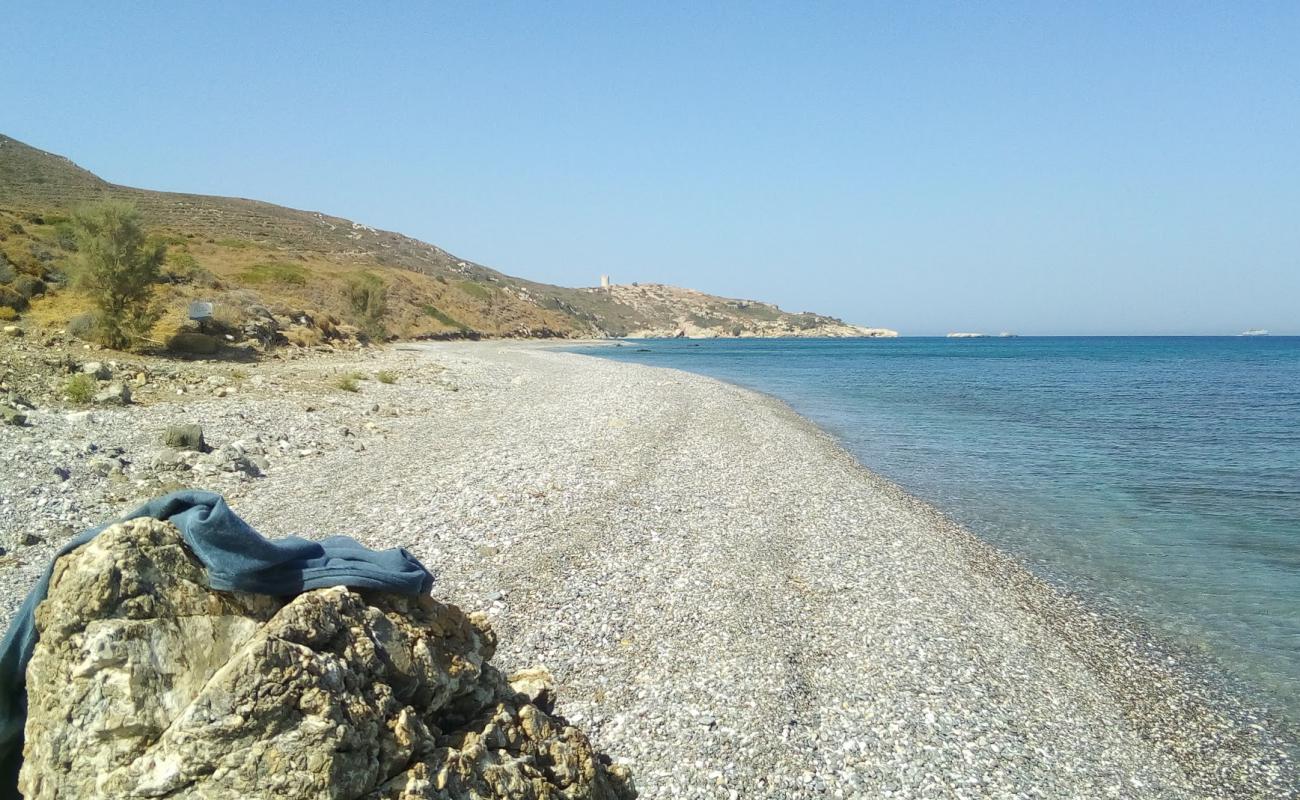 Photo de Lakkoma beach avec caillou clair de surface