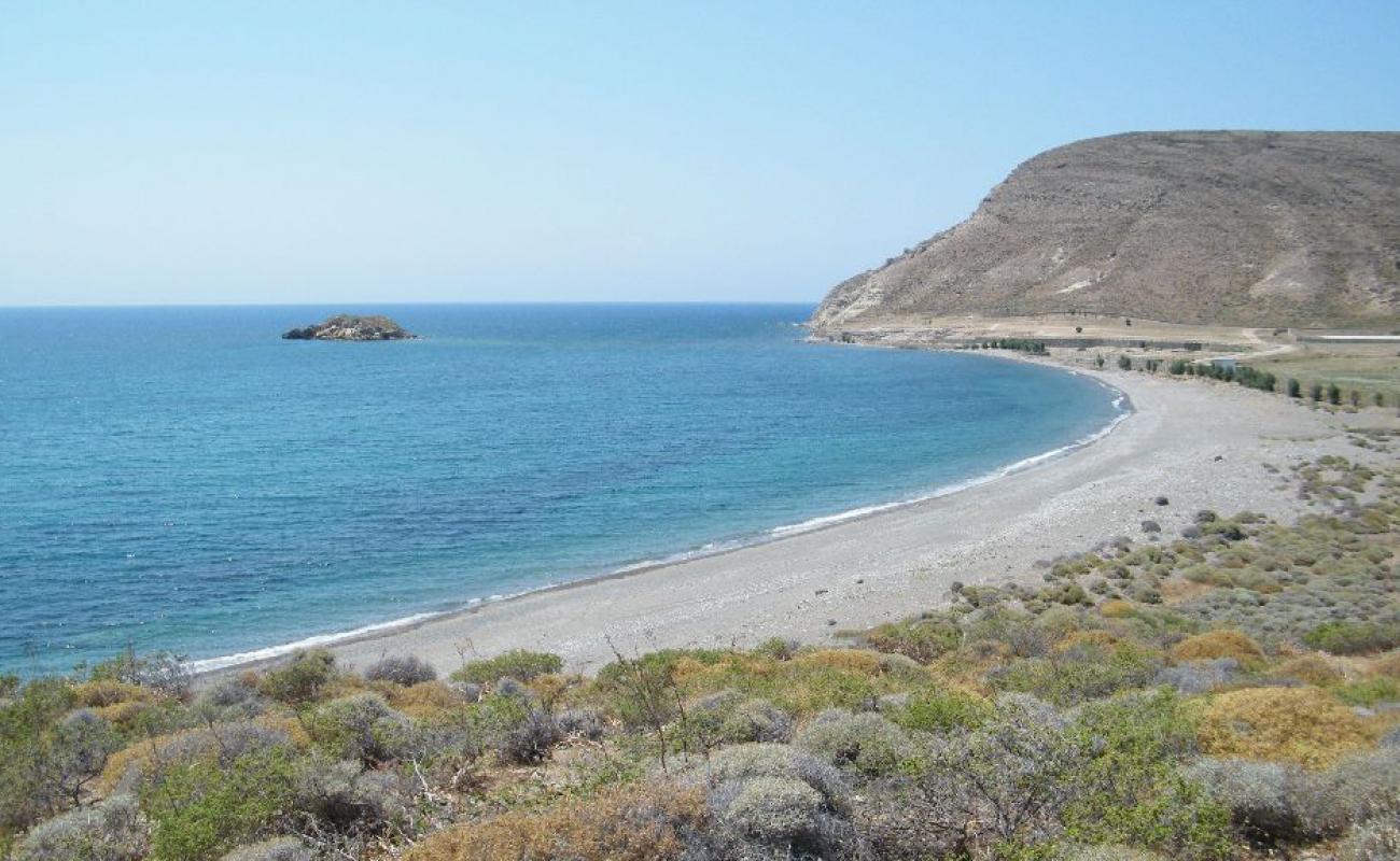 Photo de Archontiki beach avec caillou gris de surface