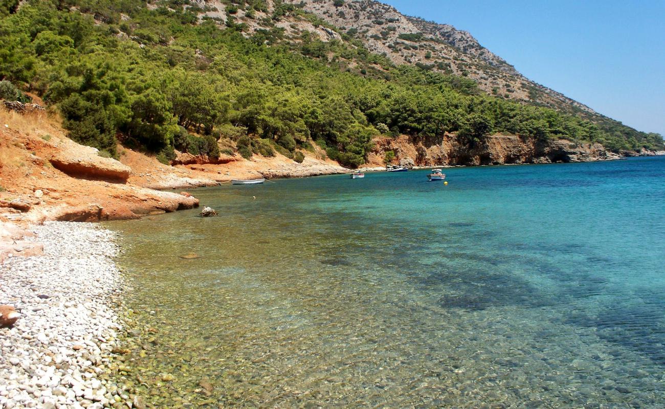 Photo de Sidera beach avec caillou clair de surface