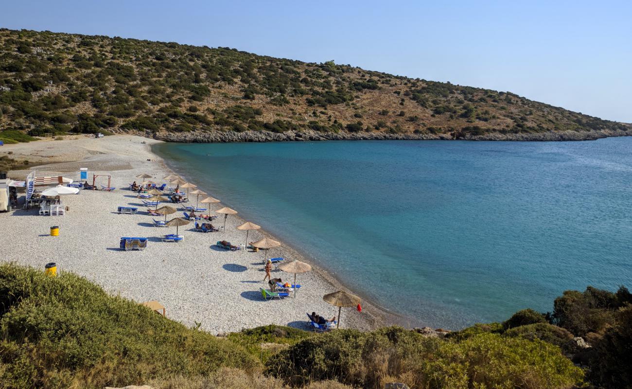 Photo de Salagona beach avec caillou fin clair de surface