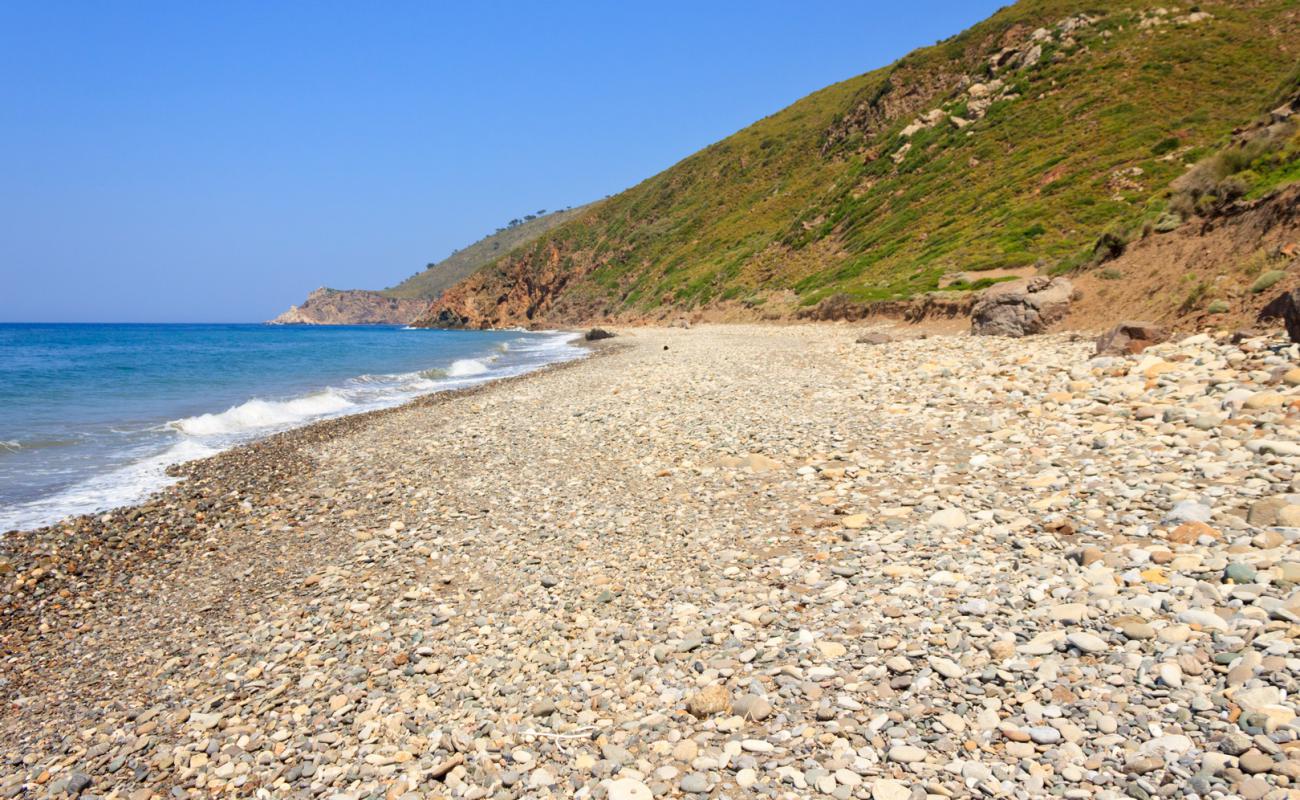 Photo de Paralia Kampia avec galets gris de surface