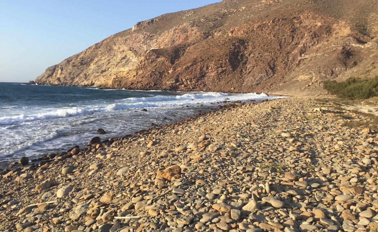 Photo de Vaya beach avec roches de surface