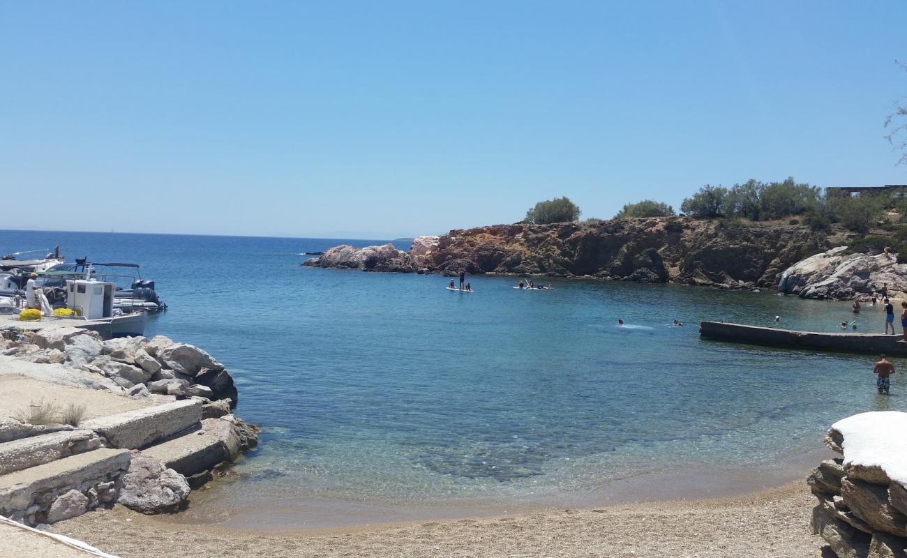 Photo de Apantema beach avec sable brun de surface