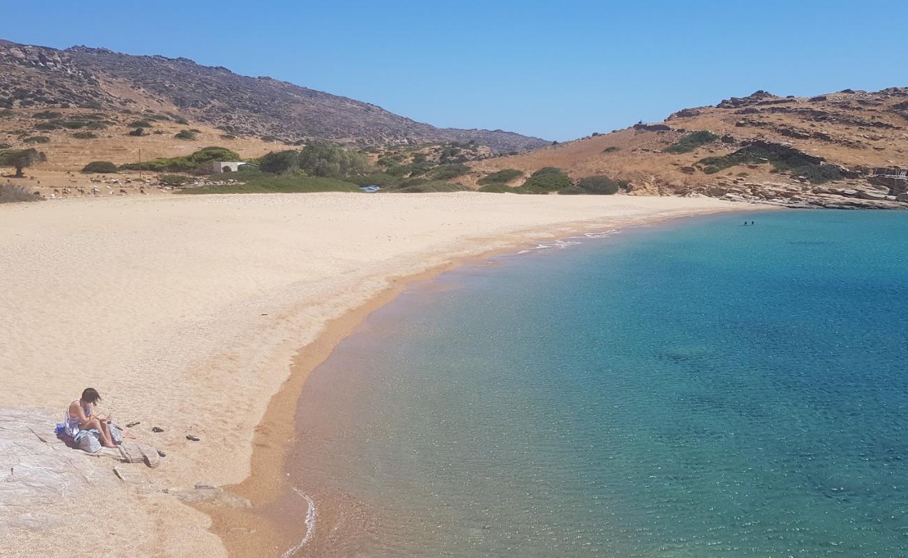 Photo de Paralia Plakes avec sable lumineux de surface